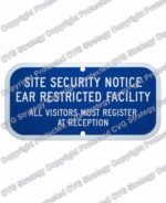 EAR Compliance Sign